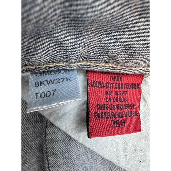 VTG Y2K NWT Marithe Francois Girbaud Circulator SZ 38M Baggy Men's Jeans BKW27K - Picture 12 of 12